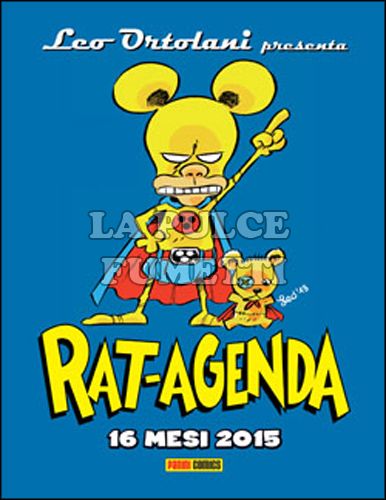 RAT-MAN AGENDA 16 MESI 2015 - CARTONATA + LA SALITA!